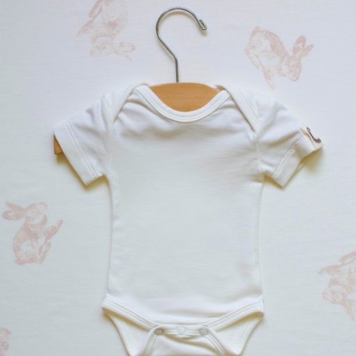 Organic Bamboo French Terry Onesie  Unprinted